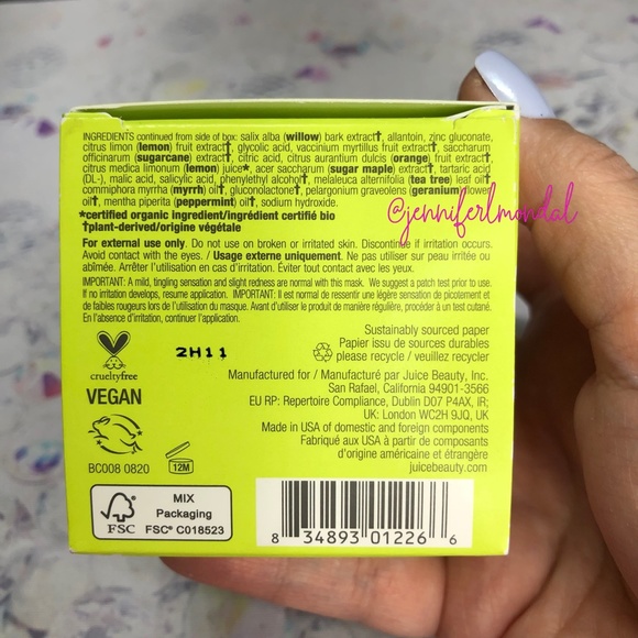 😍 NIB Bamboo Pore Refining Mask by Juice Beauty!😍 - Picture 6 of 6